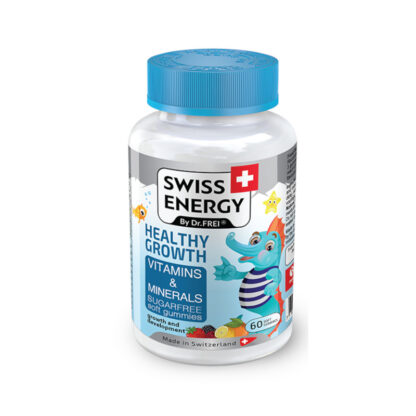 Swiss Energy Healthy Growth Βιταμίνη για Ενέργεια 60 Ζελεδάκια - 